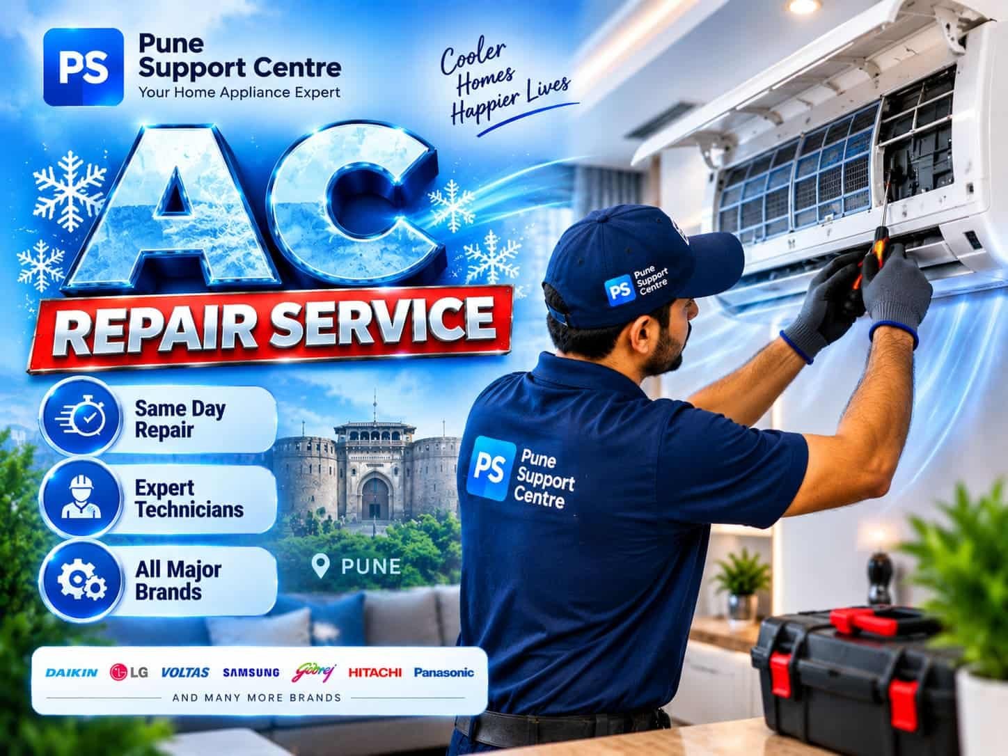 Pune Support Centre - ac repair service