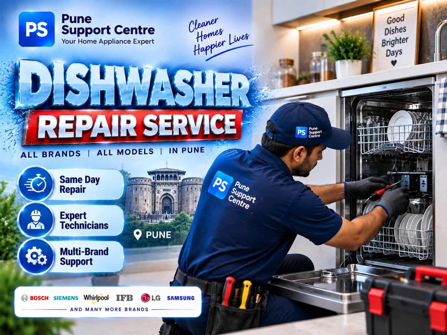 Pune Support Centre - dishwasher repair service
