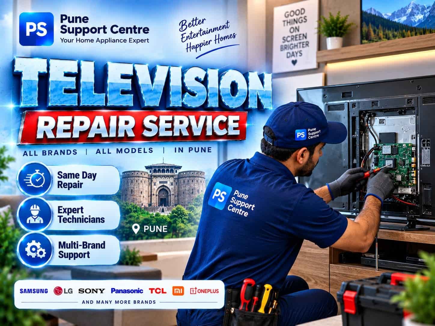 Pune Support Centre - tv repair service